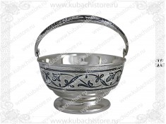 Серебряная конфетница